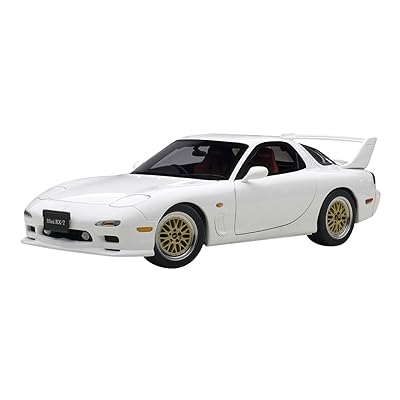 オートアート 1/18 RX-7 FD3S チューンドバージョン ピュアホワイト