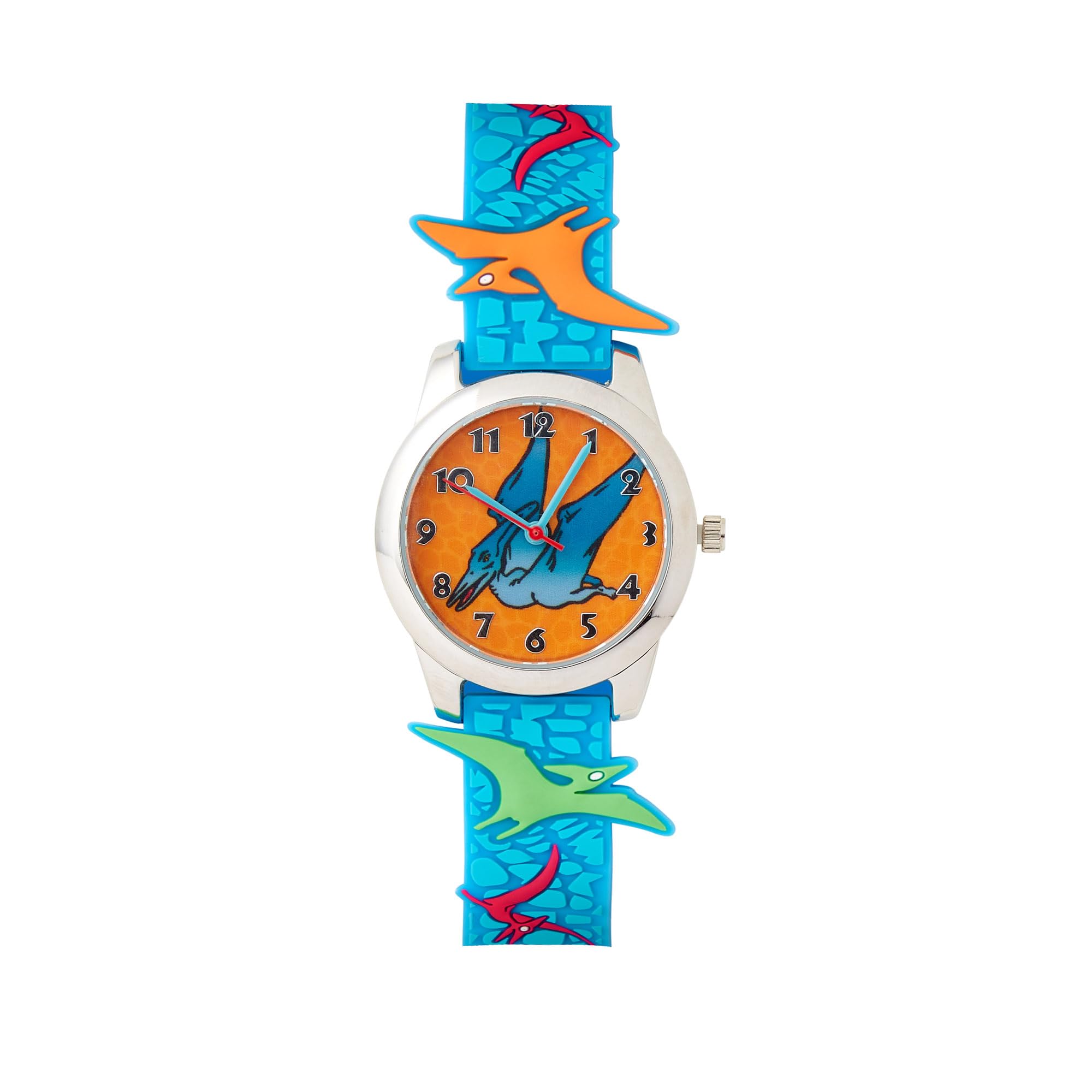 Kids Fun Time Pterodactyl Dinosaur Watch Boys Children's Teacher Dial Wrist Watch (BK002)