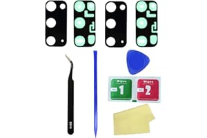 Eaglewireless 2 Packs Rear Camera Glass Lens Replacement Repair Kit for Samsung Galaxy S20 G981 6.2"+DIY Tools (Could also be