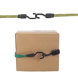XSTRAP STANDARD 6PCS Flat Bungee Cord Set, Elastic