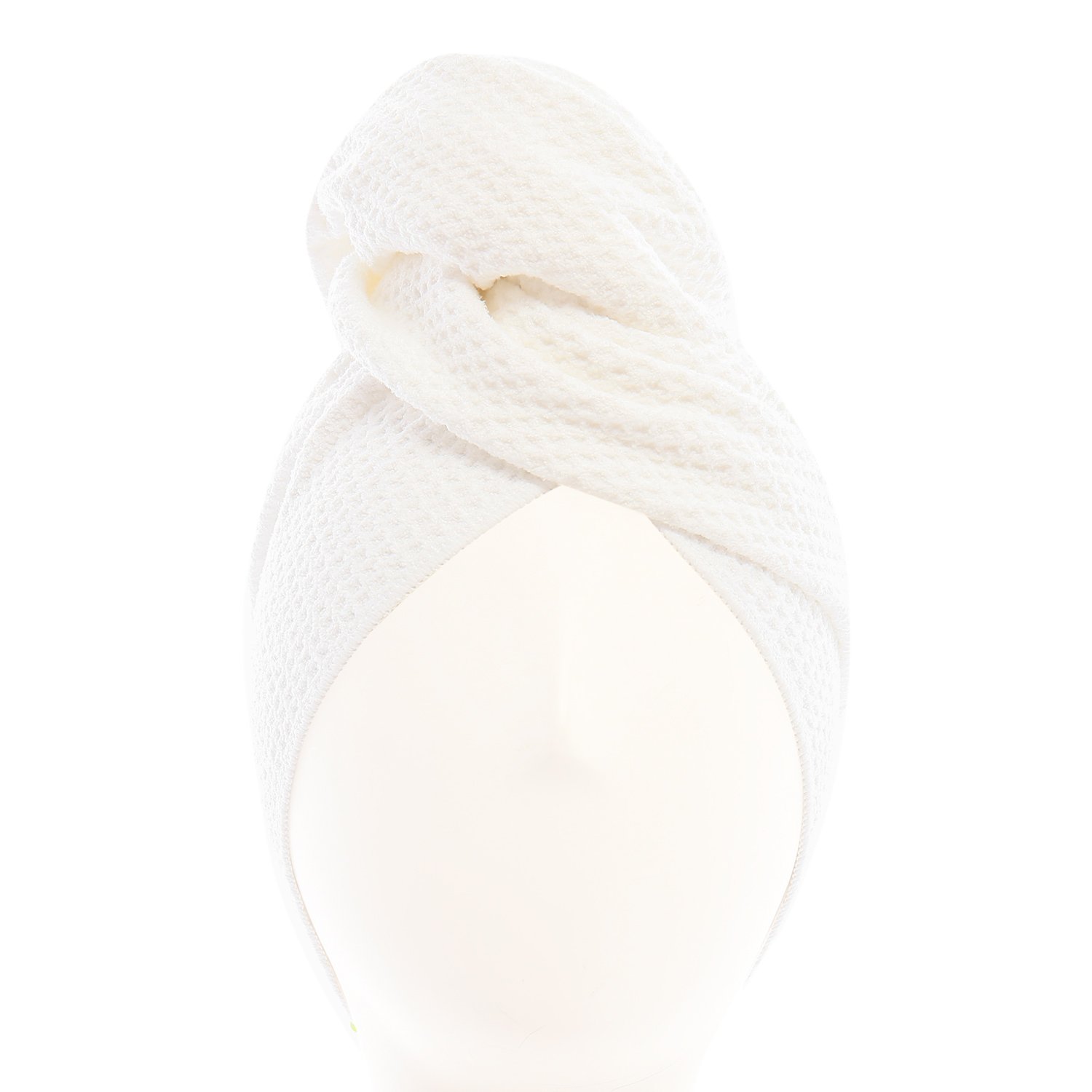 AQUIS - Original Hair Towel (Waffle), Ultra Absorbent & Fast Drying Microfiber Towel for Thicker Hair, Linen (19 x 39 Inches) : Hair Drying Towels : Beauty