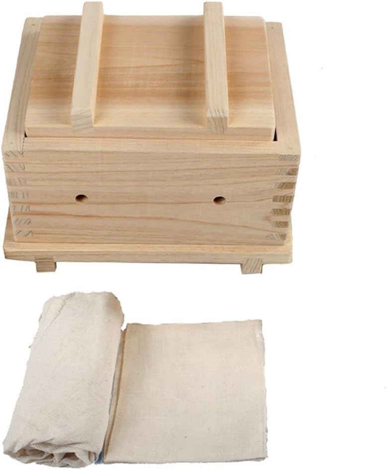 MyLifeUNIT Wood Tofu Maker Kit with Cheesecloth Amazon.ca Home & Kitchen