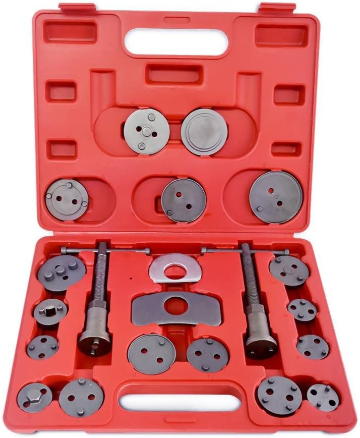 MLJ 22-Piece Brake Piston Reset Set Brake Repair Kit Brake Piston Tool (Germany Warehouse)