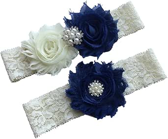 plus size blue garter