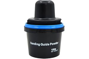 Rrlihjgu Premium Black Dry Guide Coat Kit Auto Body Guide Coat Powder, Black Guide Coat Powder, Instant Powder Sanding Guide 