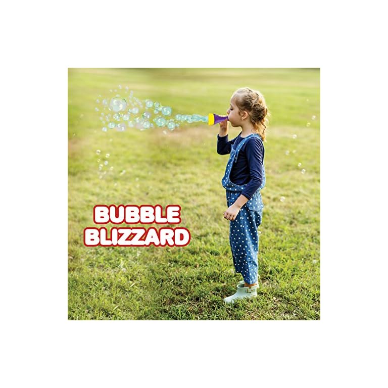 Mini Blizzard Bubble Blower Set by ArtCreativity - Set of 4 Bubble