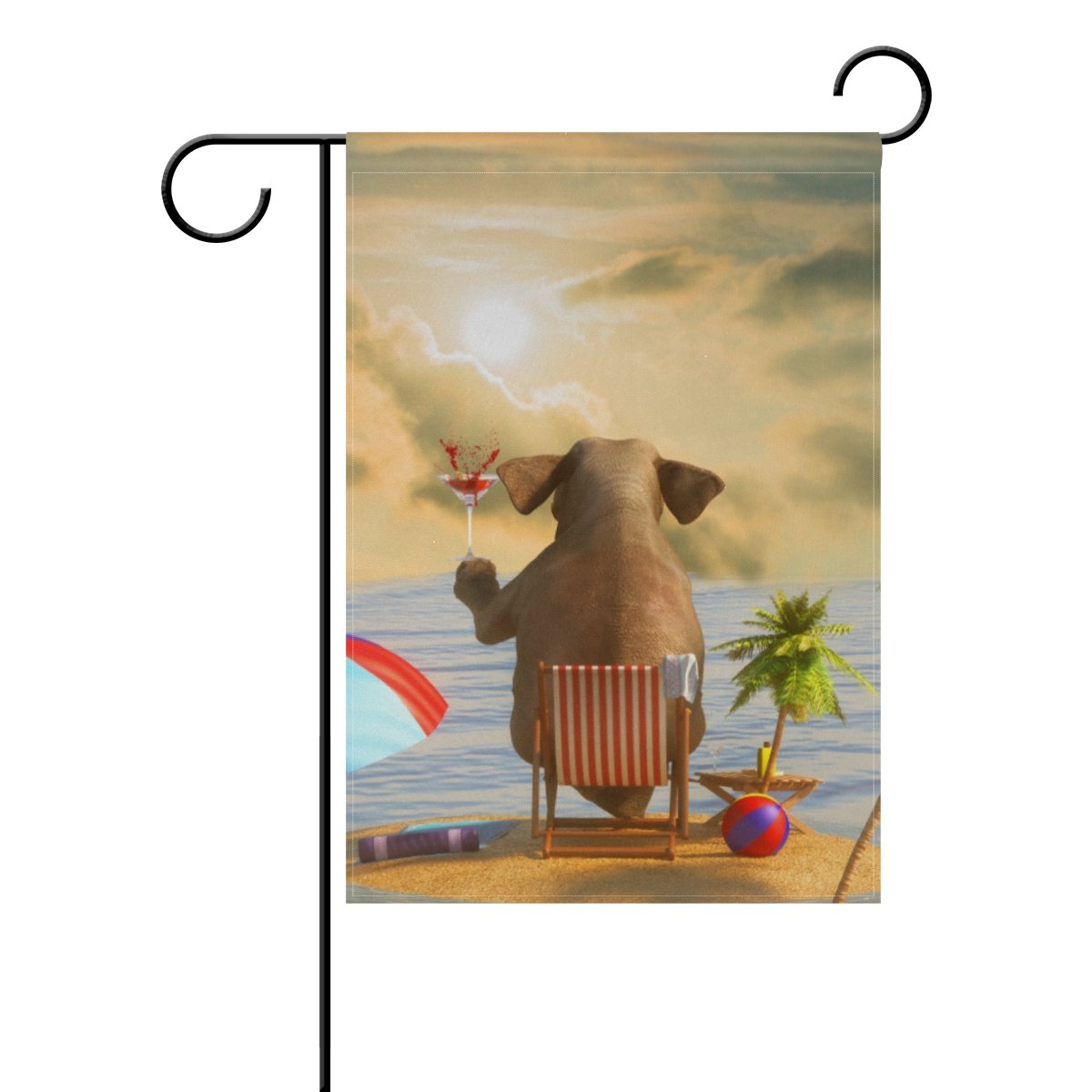 Best Elephant Garden Flags