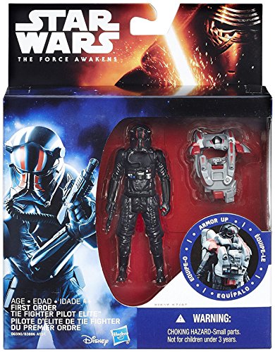 TIE Fighter Pilot Elite Armor Up Star Wars The Force Awakens 3.75" Action Figure