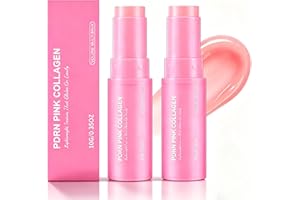 2 Pack PDRN Pink Collagen Volume Multi Balm, PDRN Collagen Multi Balm Stick – Anti-Aging Wrinkle Care, Hydrating Balm for Fac