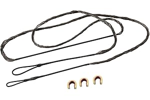 Southland Archery Supply B55 Dacron Replacement Traditional Recurve & Longbow Bow String with 3 x Nocking Points - Sizes from