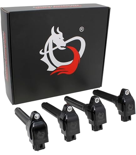 A-Preiu 4PCS Ignition Coil Packs Copatible With Itsubishi Vehicles