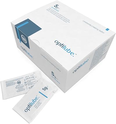 OptiLube Sterile Lubricating Jelly Sachets 5g x150 Easy Tear Box