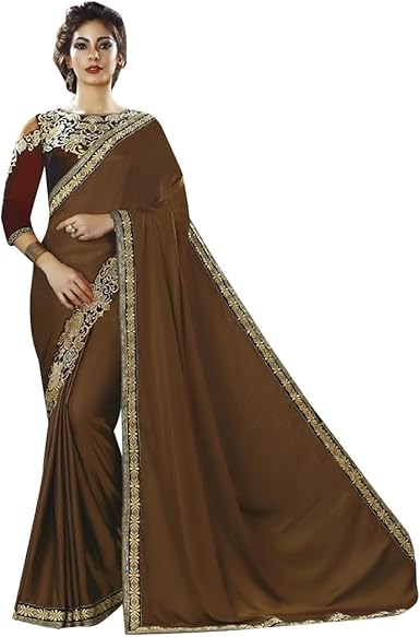 Amazon Com Bridal Bollywood Designer Saree Sari Wedding Ceremony Party Wear Indian Muslim Women Clothing