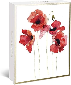 floral note cards and envelopes