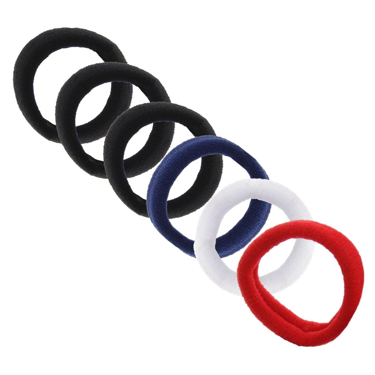 Topkids Accessories Thick Hair Bands for Women and Girls, Hair Bobbles Elastic HairBands Ponytail Holders Hair Ties Hair Elastics Hairbands Women (Spectator)