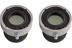 Ten Factory MG21104 Silver Dana Axle Tube Seal, Pair (30/44)