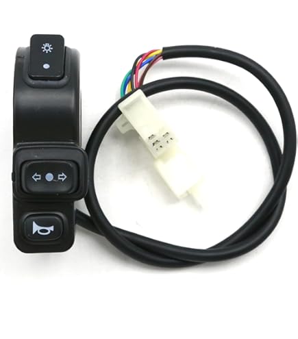 Switch3点セット CESS Hull Shape Snap-in KCD3 3 Pin ON-Off-ON Switch (2 Pack