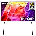SAMSUNG 43-Inch Class QLED 4K The Serif LS01D Series Quantum HDR Smart TV with 360 L-Shape Design, Anti-Reflection Matte Display, Detachable Easel Stand, Alexa Built-in (QN43LS01D, 2024 Model)
