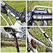 Outair USB Rechargeable Bike Light Front and Rear Bicycle Light Set Scooter Light 5 SMD LEDs 4 Modes Head Back Cycling Flashing Safety Warning Lamp (Red&Red)