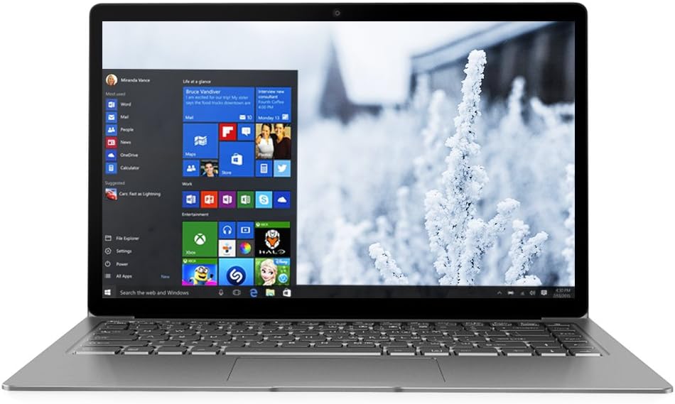 CHUWI Lapbook Air 14.1 Inch Notebook Windows 10 Home English Version Intel Celeron N3450 Quad Core 1.1GHz 8GB RAM 128GB eMMC Dual WiFi Camera 10000mAh Battery (UK Plug)