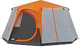 Coleman Unisex 8 Man Tent Orange 6-8 Person Weather Tec 2000mm
