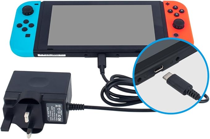 Charger For Switch Lite Ac Adapter Compatible With Amazon Co Uk Electronics