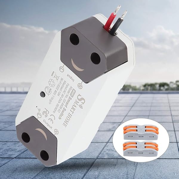 Smart WiFi Interruptor de luz Interruptor remoto Control remoto El temporizador de salida de automatizacin funciona con Alexa