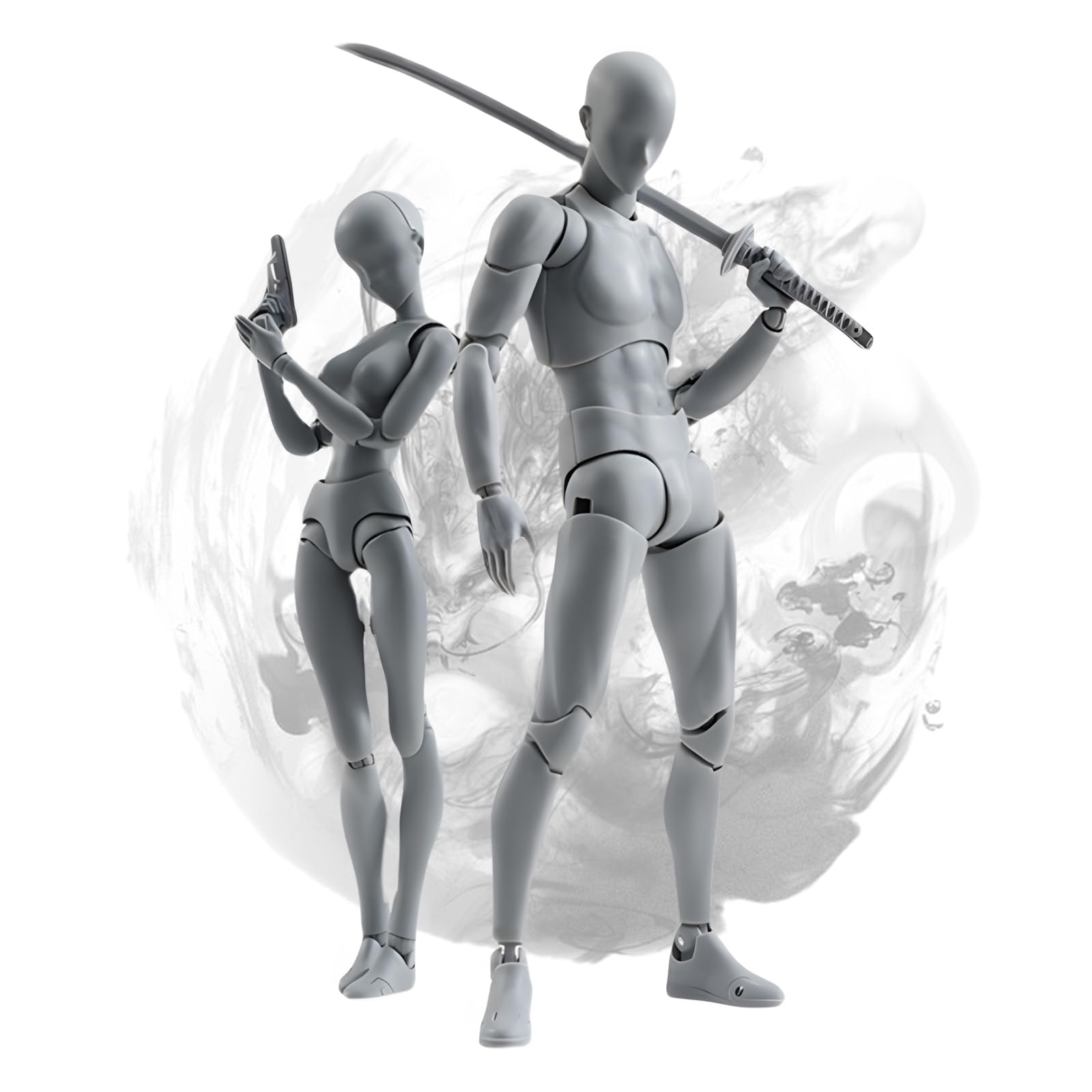 Mua Drawing Doll 30 Pieces Articulated with Stand Muscles Figure ...