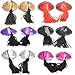 MIKINI 6 Pairs Reusable Sexy Silicone Bling Charm Adhesive Nipple Cover Pasties Bra (#1)