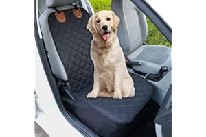 Paw Jamboree Car Front Seat Covers for Dogs Scratch-Proof Pet Car Seat Cover Non-Slip Car Seat Protector for Dogs Bucket Seat Cover