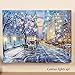 Collections Etc Lighted Central Park Canvas Wall Art