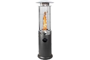 Paramount Venturi Spiral Flame Heater 40,000 BTU, Grey