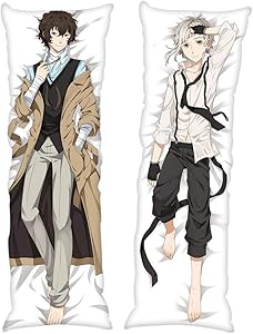 Home Goodnight Bungou Stray Dogs Male 2 Way Tricot 150x50cm Hugging Pillowcase