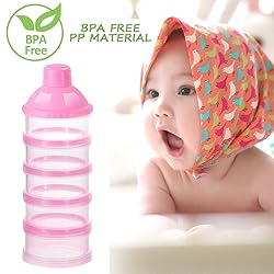 Accmor Formula Dispenser On The Go, 5 Compartments