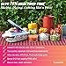 Vegetable Chopper Slicer Dicer Cutter Peeler Cheese Grater. 12-in-1 (22 Pieces). Best Manual Mandoline, Food Chopper, Lemon Squeezer, Egg White Separator, Egg Slicer. Free Cut-Resistant Gloves Brushes