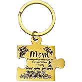 MYAXOY Mothers Day Gifts for Mom from Daughter Son Birthday Christmas Thanksgiving Present Keychain for Mom