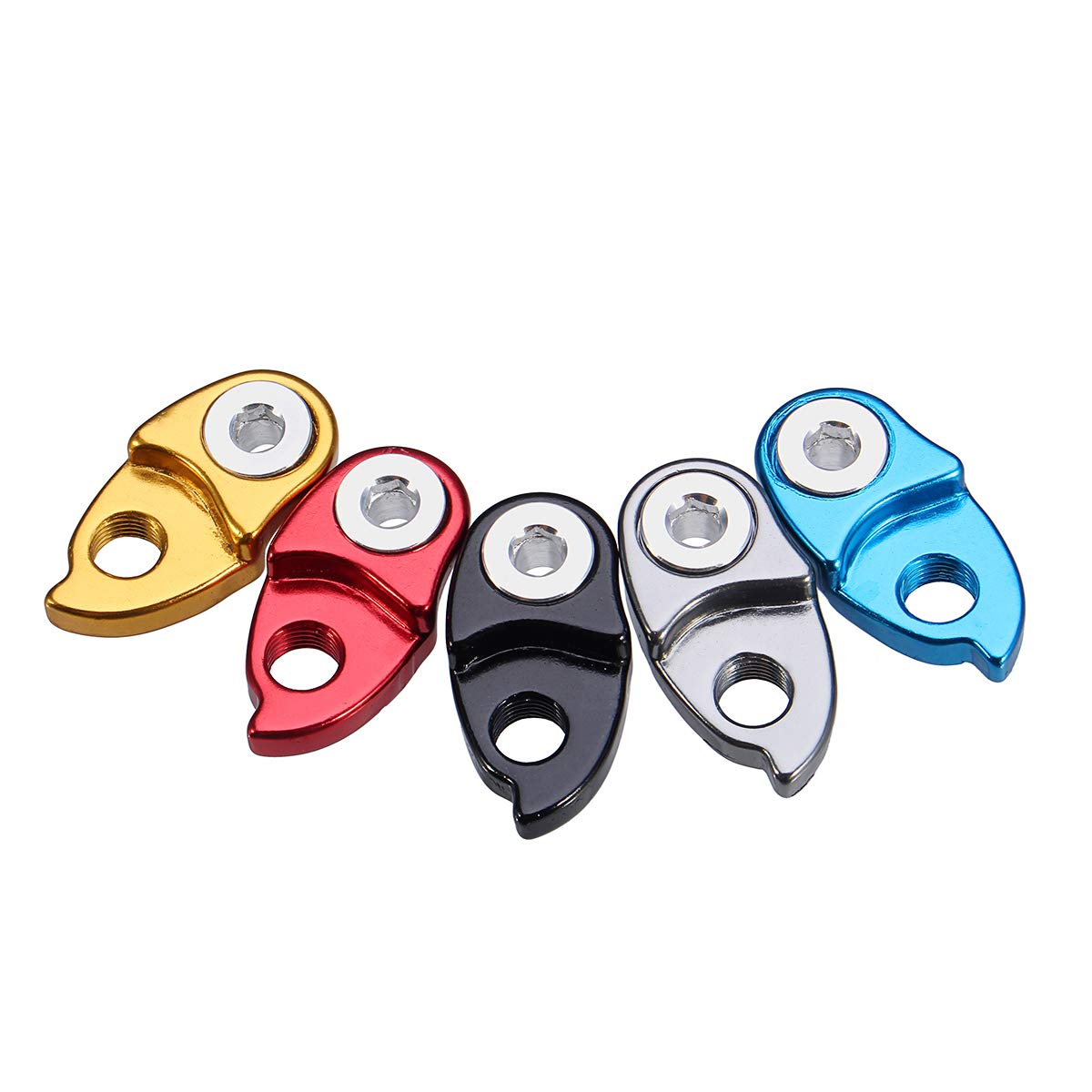 Celtics MTB Mountain Bike Road Bicycle Rear Derailleur Hanger Extension Extender Frame Gear Tail Hook Extender 1 pcs (black 1 pcs)