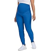 Urbane Womens 5 Pocket, Modern Tailored Fit Maternity Waist Medical Scrub Pants 9399