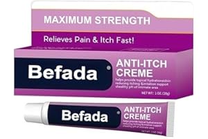 Vaginal Anti-Itch Cream for Women – Soothes Vaginal Dryness, Itching & Discomfort, Gentle and non-irritating,Vaginal Moisturi