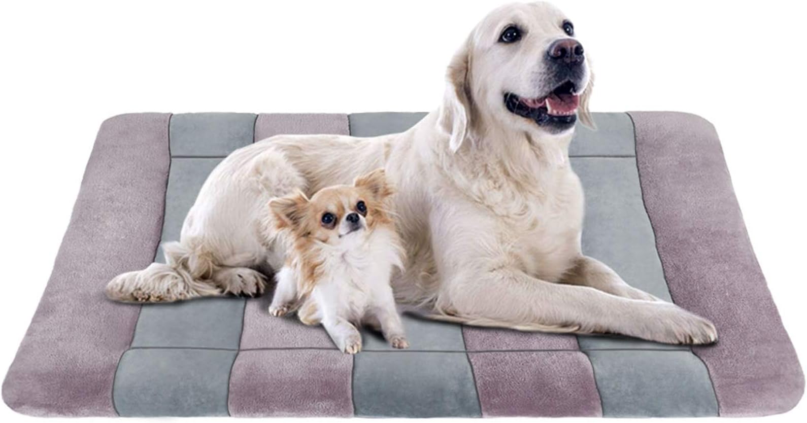 Dog Beds for Large Dogs Crate Pad Mat 48" Dog Cat Pet Bed Sleeping Mats Washable Non Slip Mattress Kennel Pads