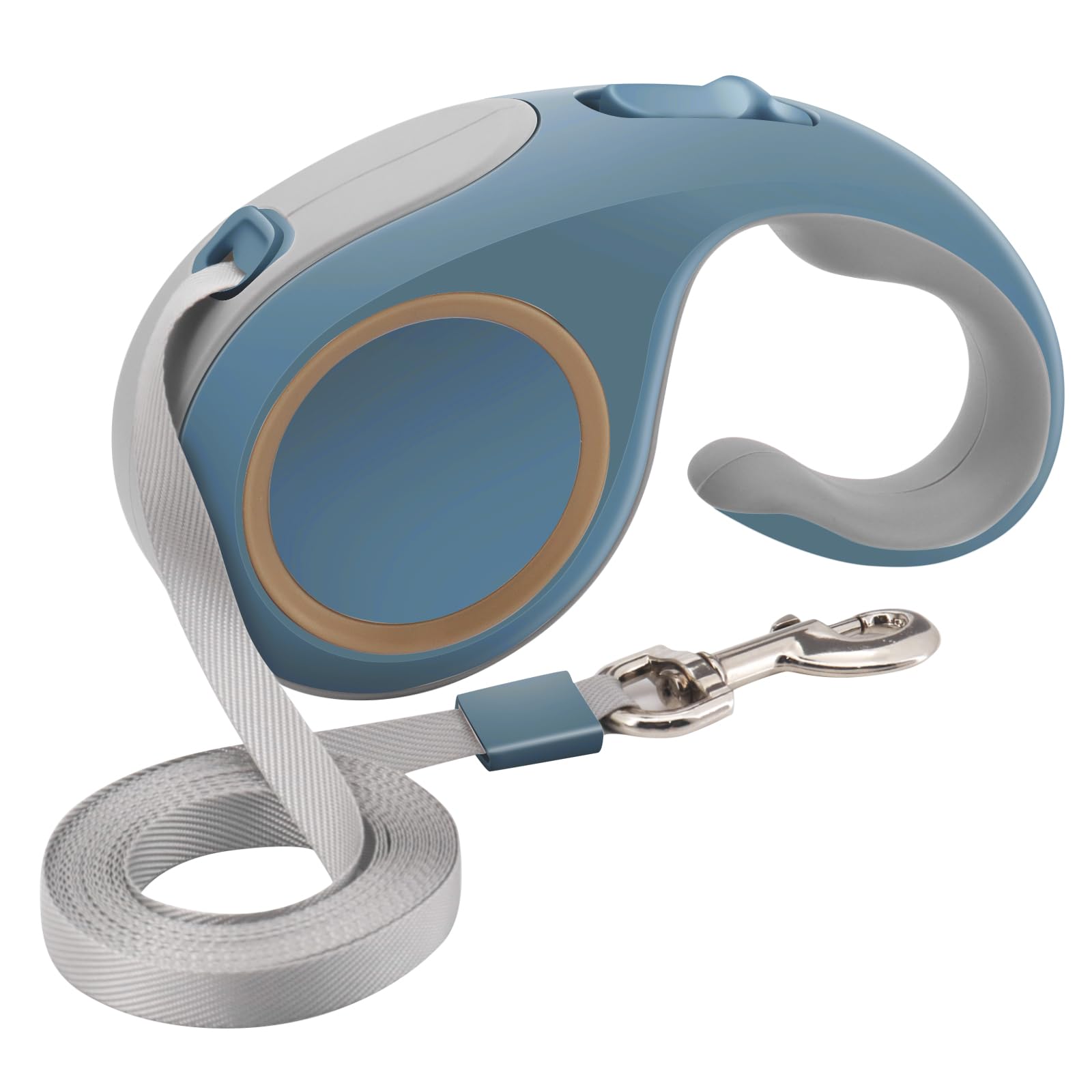 Beowanzk 5m Extendable Dog Lead, Dog Leashes, Dog Lead Retractable, Dog Retractable Lead with Pause Lock, One-Handed Brake, Pause, Lock (Green)