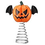 Halloween Pumpkin Skull Ghost Miniature Tree Topper