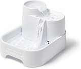 Cat Mate Multi-Level Pet Fountain 2 Litre Quiet Hydration White view 5