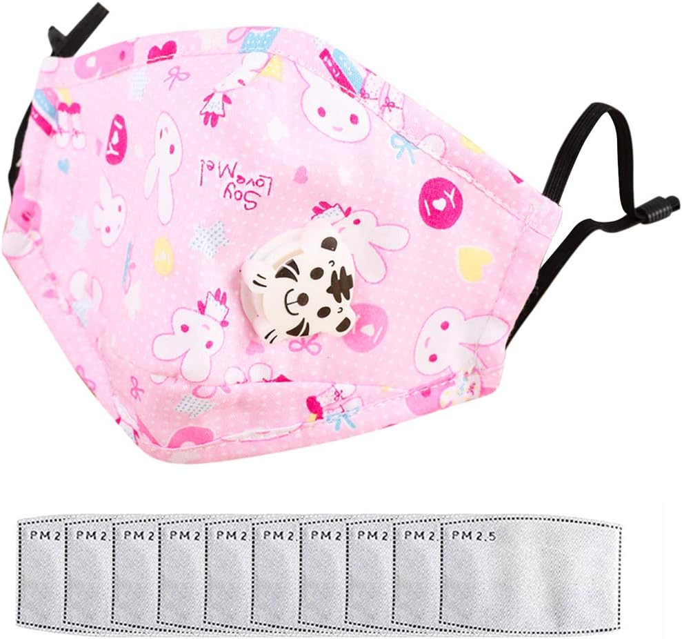 cuddty Cute Unisex Children Kids Covers Cotton Cover with 10Pcs Replaceable Pads