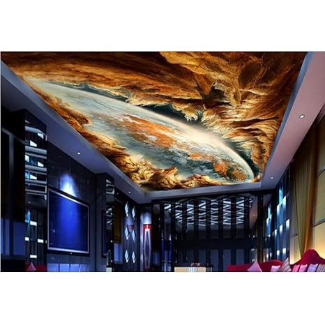 Amazon Com Pbldb Custom 3d Ceiling Fantasy Earth 3d Ceiling