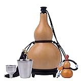 MR.GLFULU Natural Gourd Bottle,Outdoor Water