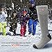 MMlove Electric Heated Socks Rechargeable Battery Thermal Socks Winter Foot Warmers for Men Women