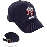 Desert Cactus Liberty University Baseball Hat Flames Brimmed Embroidered Hats Cap Adjustable Cloth Strap Adult (Style C) Blue