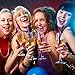 Pack of 30 Bachelorette Party Straws for Epic Night Bridal Party Bride To Be - Kape