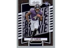 PANINI 2023 Absolute #111 Zay Flowers RC Rookie Baltimore Ravens NFL Football Base Trading Card
